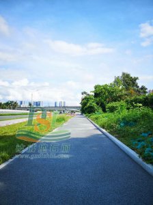 深圳沙河西路快速化改造工程透水地坪项目