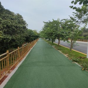 广东增城朱村人行道升级改造项目完工