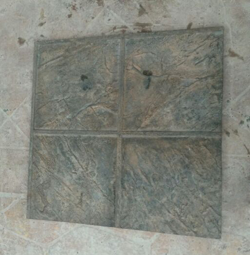 旧方砖——压印地坪模具