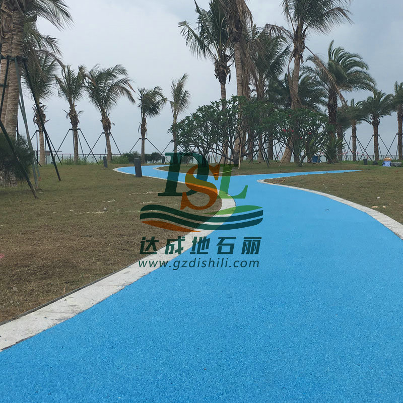 深圳金沙湾国际乐园透水地坪